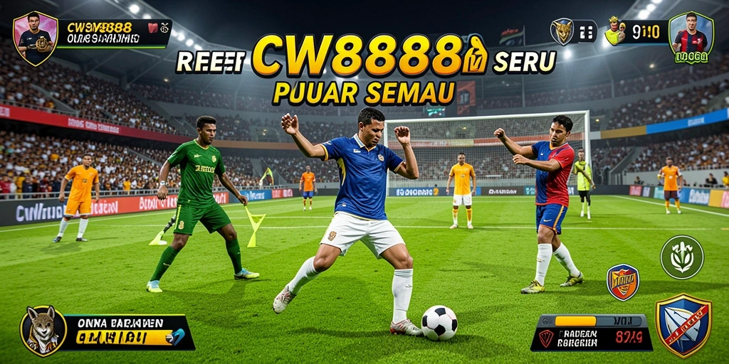 Tampilan gameplay seru dari game olahraga CW8888.