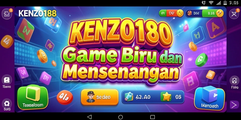Tampilan gameplay KENZO188 yang seru saat bermain Bingo.