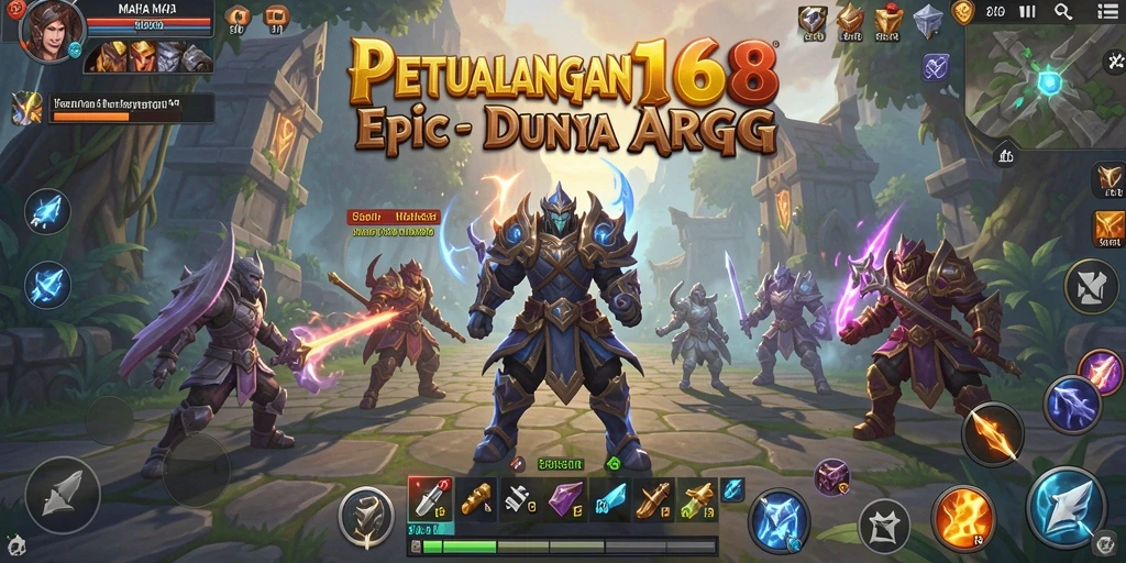 Tampilan gameplay ARPG yang mendebarkan dan grafis menawan.