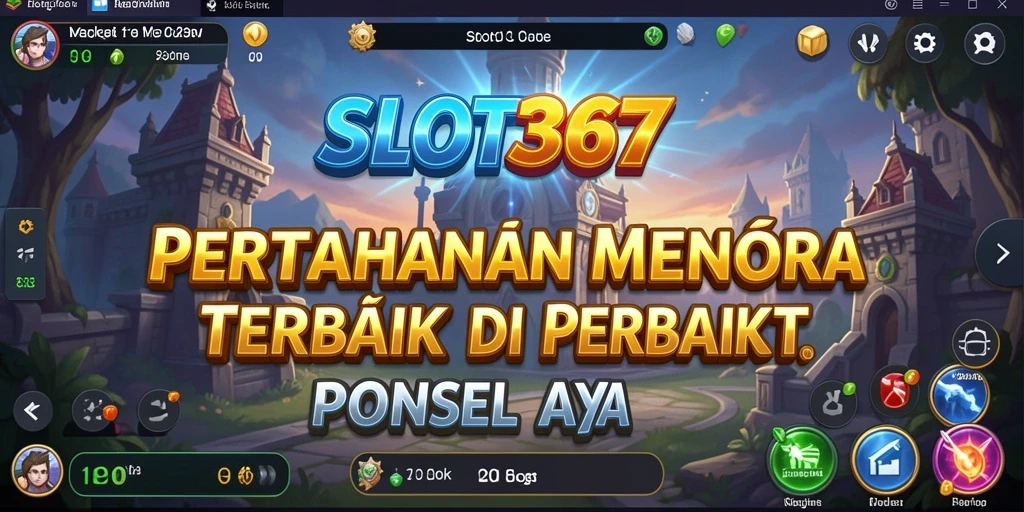 Tampilan gameplay menakjubkan dari SLOT367 dengan banyak aksi Tower Defense.